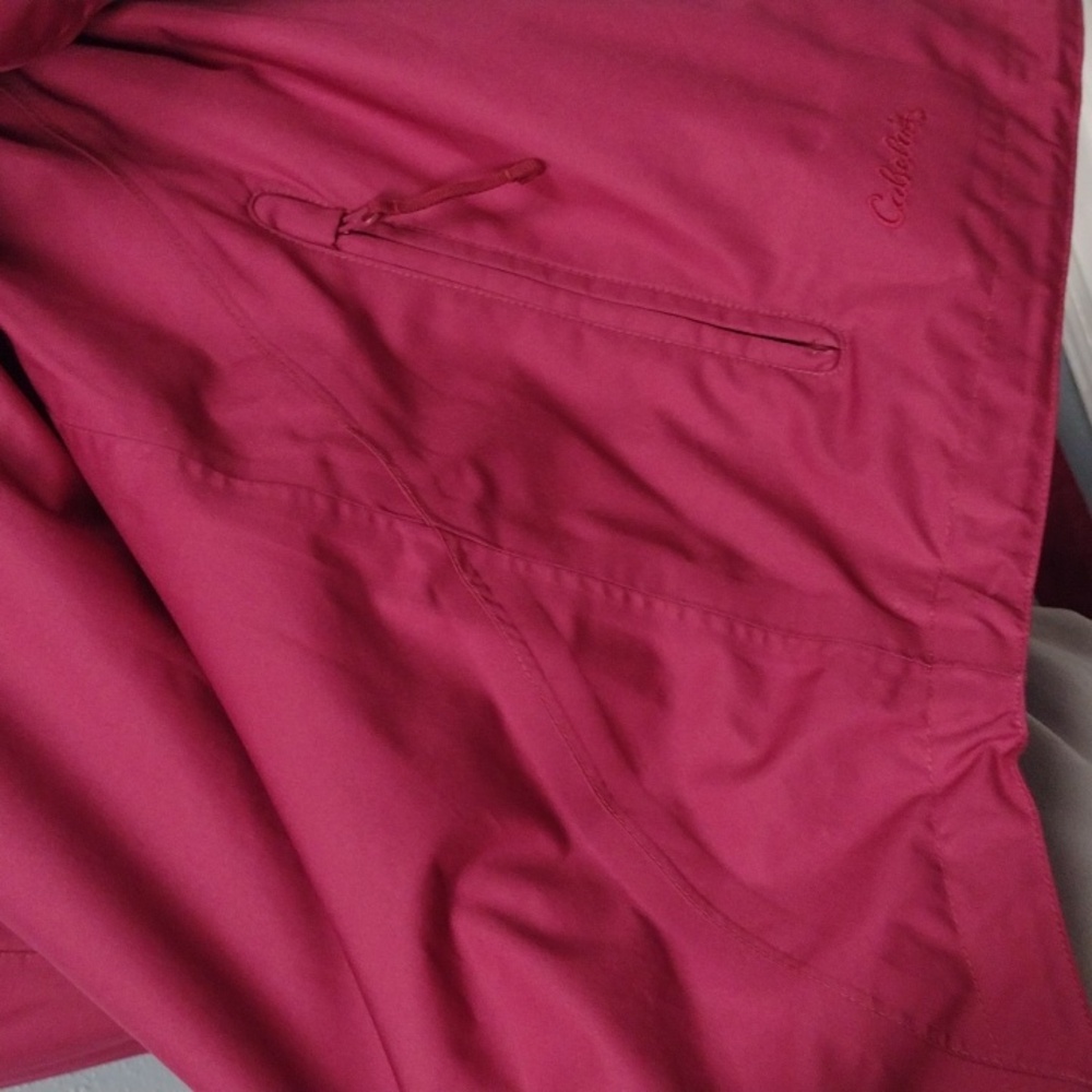 Cabela's Women's Red Hooded Jacket Size L - Picture 7 of 16